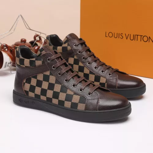 Replica Louis Vuitton High Tops Shoes For Men #1373758 $80.00 USD for Wholesale