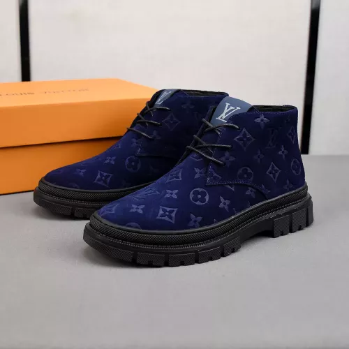 Wholesale Louis Vuitton Boots For Men #1373768 $92.00 USD, Wholesale Quality Replica Louis Vuitton Boots