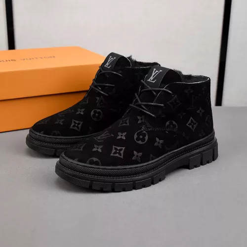 Wholesale Louis Vuitton Boots For Men #1373769 $92.00 USD, Wholesale Quality Replica Louis Vuitton Boots