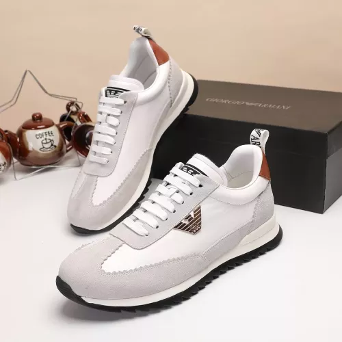 Wholesale Armani Casual Shoes For Men #1373799 $80.00 USD, Wholesale Quality Replica Armani Casual Shoes