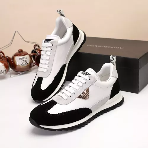 Wholesale Armani Casual Shoes For Men #1373800 $80.00 USD, Wholesale Quality Replica Armani Casual Shoes