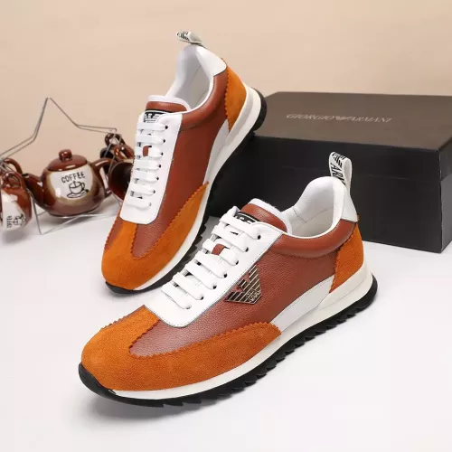 Wholesale Armani Casual Shoes For Men #1373801 $80.00 USD, Wholesale Quality Replica Armani Casual Shoes