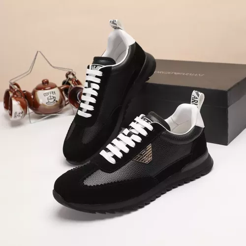 Wholesale Armani Casual Shoes For Men #1373802 $80.00 USD, Wholesale Quality Replica Armani Casual Shoes