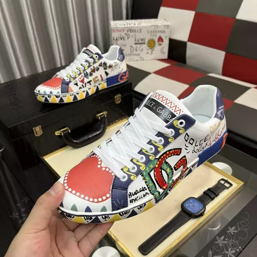 Replica Dolce & Gabbana D&G Casual Shoes For Women #1373824 $88.00 USD for Wholesale