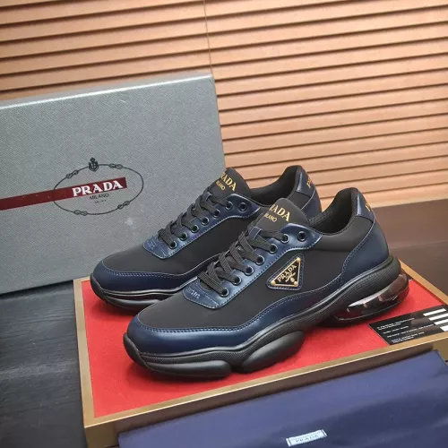 Wholesale Prada Casual Shoes For Men #1373841 $125.00 USD, Wholesale Quality Replica Prada Casual Shoes