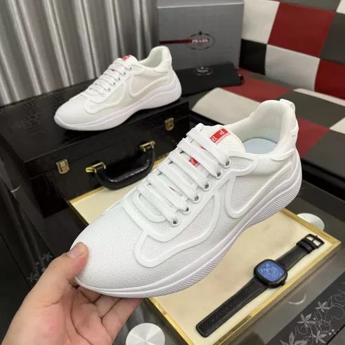 Wholesale Prada Casual Shoes For Men #1373843 $76.00 USD, Wholesale Quality Replica Prada Casual Shoes