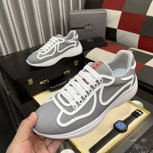 Wholesale Prada Casual Shoes For Men #1373844 $76.00 USD, Wholesale Quality Replica Prada Casual Shoes