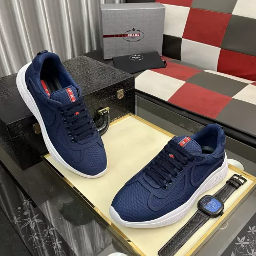 Replica Prada Casual Shoes For Men #1373845 $76.00 USD for Wholesale