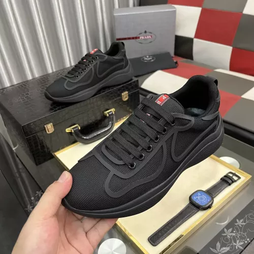 Wholesale Prada Casual Shoes For Men #1373846 $76.00 USD, Wholesale Quality Replica Prada Casual Shoes
