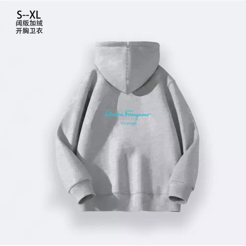 Wholesale Salvatore Ferragamo Hoodies Long Sleeved For Men #1373878 $40.00 USD, Wholesale Quality Replica Salvatore Ferragamo Hoodies