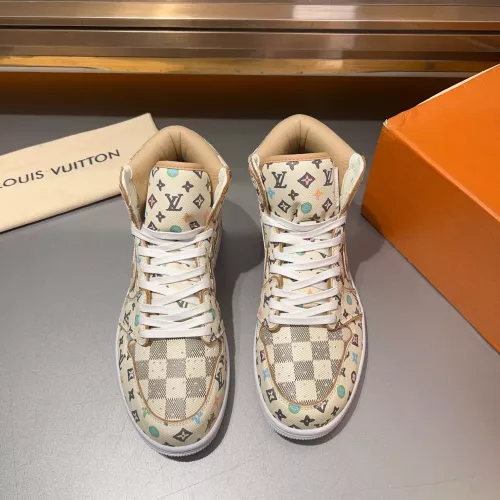 Replica Louis Vuitton High Tops Shoes For Men #1373887 $150.00 USD for Wholesale