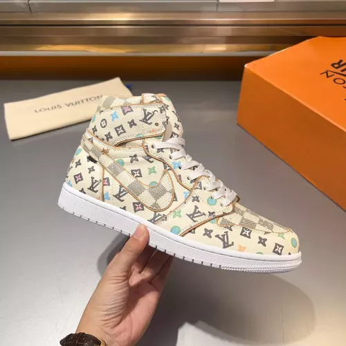 Replica Louis Vuitton High Tops Shoes For Men #1373887 $150.00 USD for Wholesale