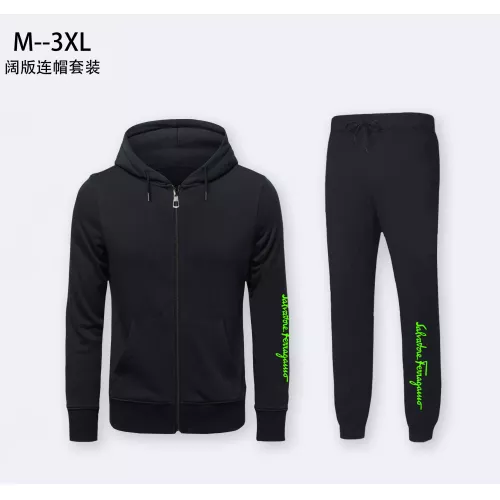 Wholesale Salvatore Ferragamo Tracksuits Long Sleeved For Men #1373938 $80.00 USD, Wholesale Quality Replica Salvatore Ferragamo Tracksuits