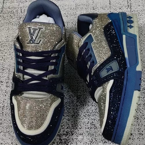 Wholesale Louis Vuitton Casual Shoes For Women #1373987 $132.00 USD, Wholesale Quality Replica Louis Vuitton Casual Shoes