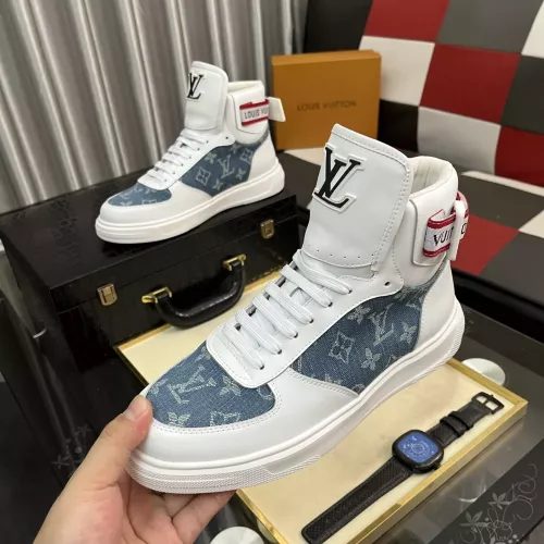 Wholesale Louis Vuitton High Tops Shoes For Men #1374009 $82.00 USD, Wholesale Quality Replica Louis Vuitton High Tops Shoes