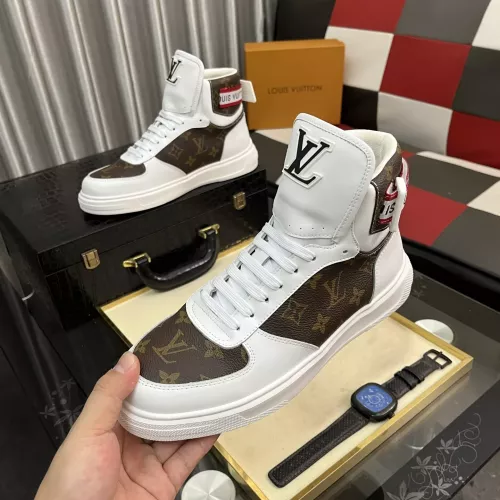 Wholesale Louis Vuitton High Tops Shoes For Men #1374011 $82.00 USD, Wholesale Quality Replica Louis Vuitton High Tops Shoes