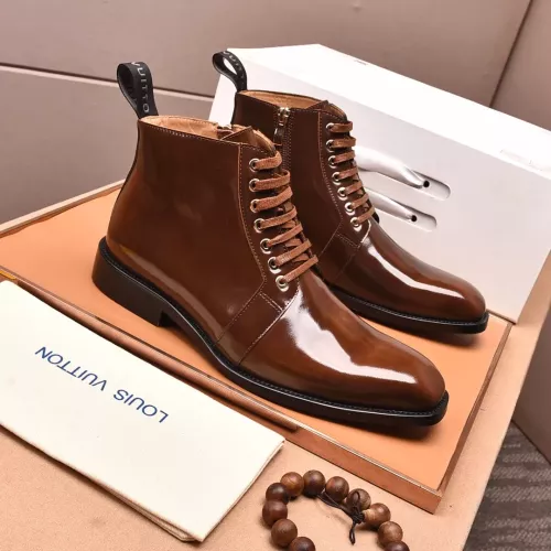 Wholesale Louis Vuitton Boots For Men #1374013 $125.00 USD, Wholesale Quality Replica Louis Vuitton Boots