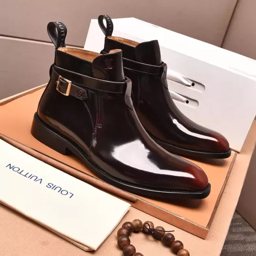 Wholesale Louis Vuitton Boots For Men #1374017 $125.00 USD, Wholesale Quality Replica Louis Vuitton Boots