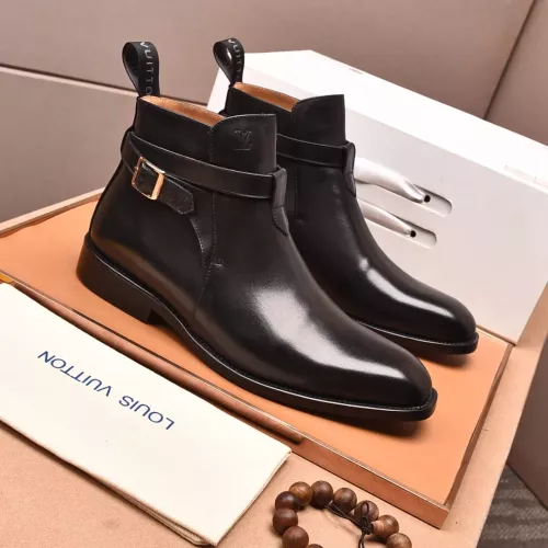 Wholesale Louis Vuitton Boots For Men #1374018 $125.00 USD, Wholesale Quality Replica Louis Vuitton Boots