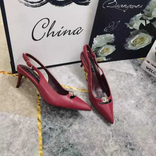 Wholesale Dolce &amp; Gabbana D&amp;G Sandal For Women #1374037 $122.00 USD, Wholesale Quality Replica Dolce &amp; Gabbana D&amp;G Sandal