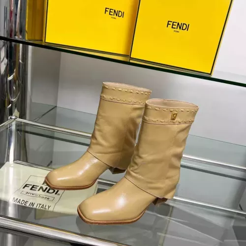 Replica Fendi Fashion Boots For Women #1374038 $145.00 USD for Wholesale