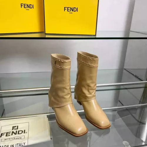 Replica Fendi Fashion Boots For Women #1374038 $145.00 USD for Wholesale