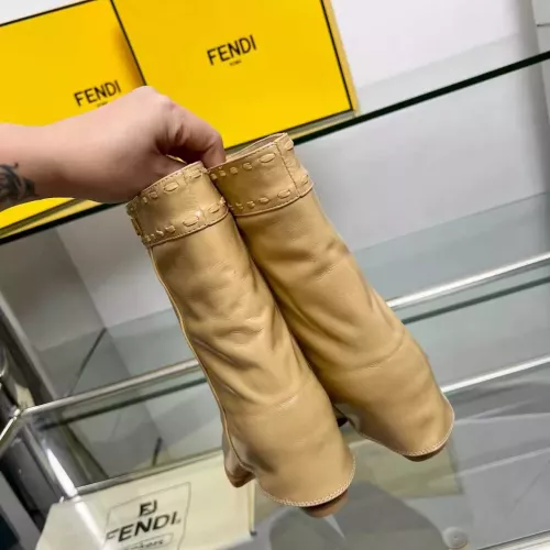 Replica Fendi Fashion Boots For Women #1374038 $145.00 USD for Wholesale