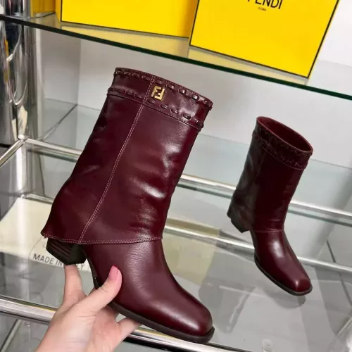 Wholesale Fendi Fashion Boots For Women #1374039 $145.00 USD, Wholesale Quality Replica Fendi Fashion Boots