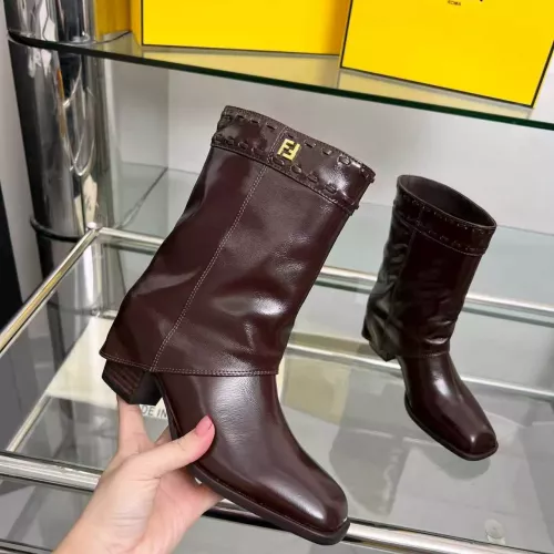 Wholesale Fendi Fashion Boots For Women #1374040 $145.00 USD, Wholesale Quality Replica Fendi Fashion Boots