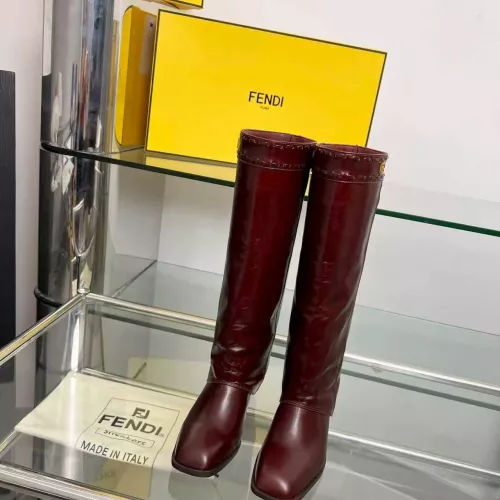 Replica Fendi Fashion Boots For Women #1374043 $172.00 USD for Wholesale