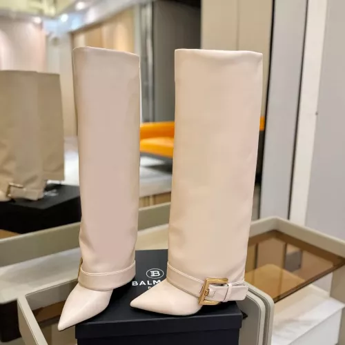 Replica Balmain Boots For Women #1374046 $240.00 USD for Wholesale