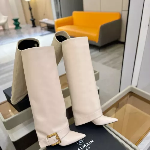 Replica Balmain Boots For Women #1374046 $240.00 USD for Wholesale