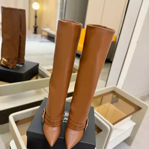 Replica Balmain Boots For Women #1374047 $240.00 USD for Wholesale