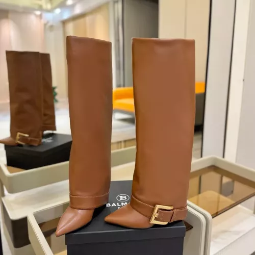 Replica Balmain Boots For Women #1374047 $240.00 USD for Wholesale
