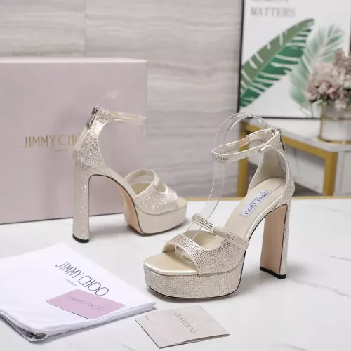 Wholesale Jimmy Choo Sandals For Women #1374061 $130.00 USD, Wholesale Quality Replica Jimmy Choo Sandals