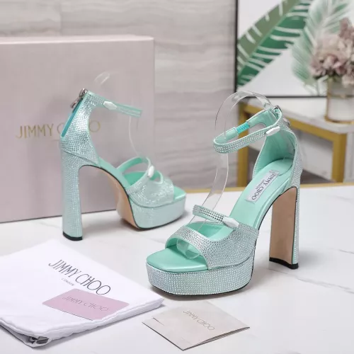 Wholesale Jimmy Choo Sandals For Women #1374062 $130.00 USD, Wholesale Quality Replica Jimmy Choo Sandals