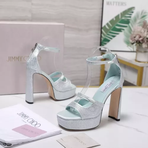 Wholesale Jimmy Choo Sandals For Women #1374063 $130.00 USD, Wholesale Quality Replica Jimmy Choo Sandals