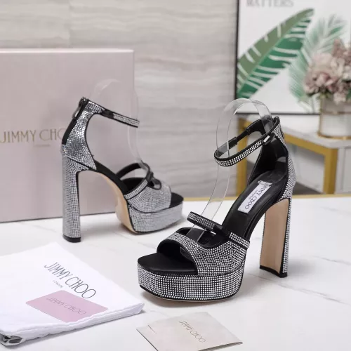 Wholesale Jimmy Choo Sandals For Women #1374066 $130.00 USD, Wholesale Quality Replica Jimmy Choo Sandals