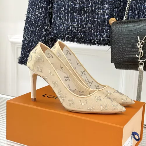 Wholesale Louis Vuitton High-Heeled Shoes For Women #1374136 $108.00 USD, Wholesale Quality Replica Louis Vuitton High-Heeled Shoes