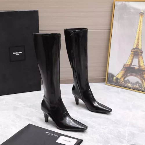 Wholesale Yves Saint Laurent YSL Boots For Women #1374146 $190.00 USD, Wholesale Quality Replica Yves Saint Laurent YSL Boots