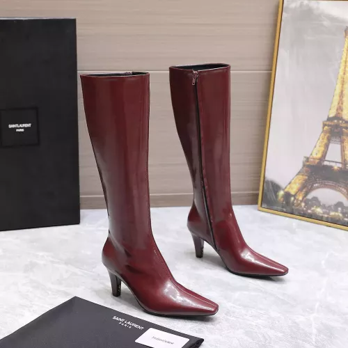 Wholesale Yves Saint Laurent YSL Boots For Women #1374147 $190.00 USD, Wholesale Quality Replica Yves Saint Laurent YSL Boots