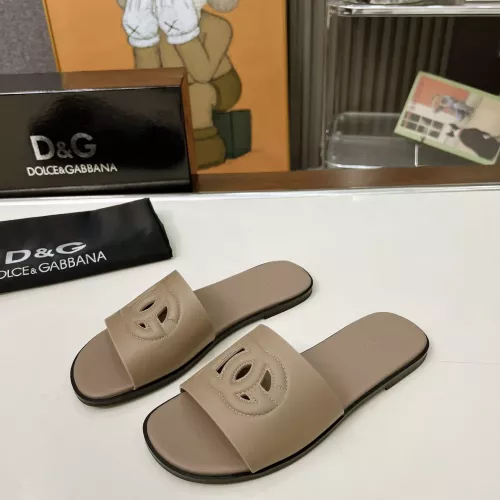 Wholesale Dolce &amp; Gabbana D&amp;G Slippers For Women #1374155 $85.00 USD, Wholesale Quality Replica Dolce &amp; Gabbana D&amp;G Slippers