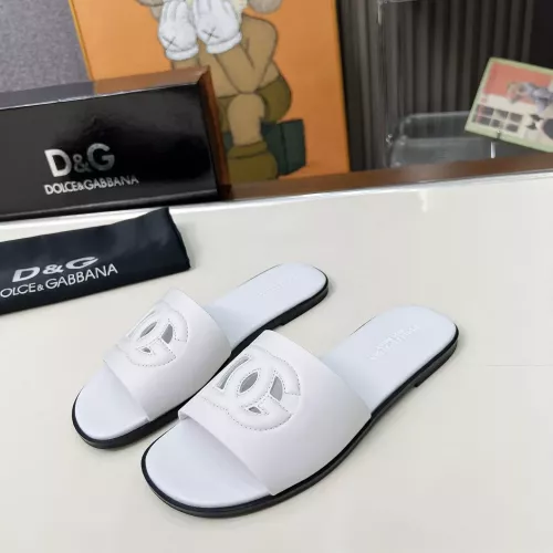 Wholesale Dolce &amp; Gabbana D&amp;G Slippers For Women #1374156 $85.00 USD, Wholesale Quality Replica Dolce &amp; Gabbana D&amp;G Slippers