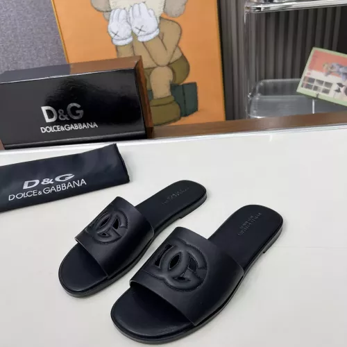 Wholesale Dolce &amp; Gabbana D&amp;G Slippers For Women #1374159 $85.00 USD, Wholesale Quality Replica Dolce &amp; Gabbana D&amp;G Slippers