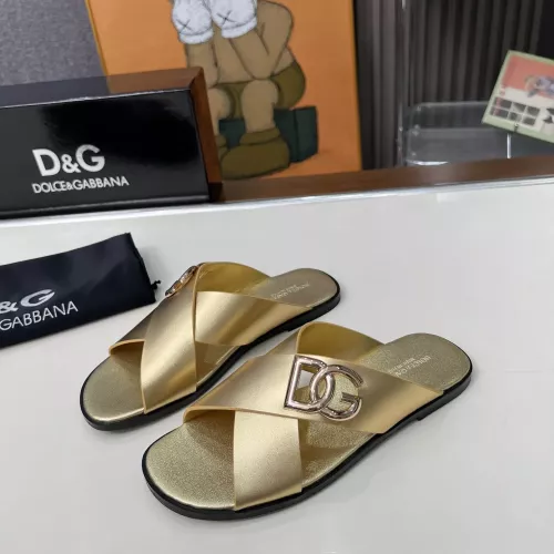 Wholesale Dolce &amp; Gabbana D&amp;G Slippers For Women #1374160 $88.00 USD, Wholesale Quality Replica Dolce &amp; Gabbana D&amp;G Slippers