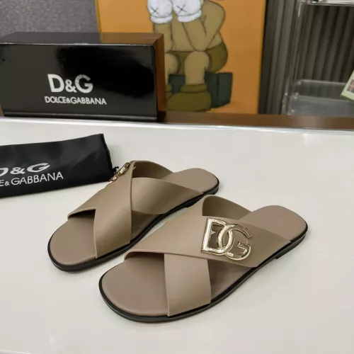 Wholesale Dolce &amp; Gabbana D&amp;G Slippers For Women #1374161 $88.00 USD, Wholesale Quality Replica Dolce &amp; Gabbana D&amp;G Slippers