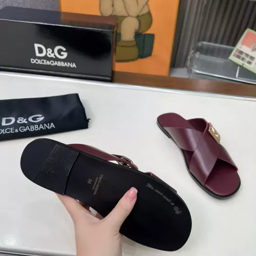 Replica Dolce & Gabbana D&G Slippers For Women #1374164 $88.00 USD for Wholesale