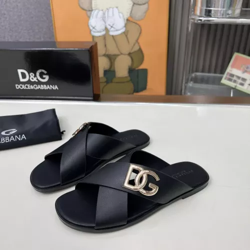 Wholesale Dolce &amp; Gabbana D&amp;G Slippers For Women #1374165 $88.00 USD, Wholesale Quality Replica Dolce &amp; Gabbana D&amp;G Slippers