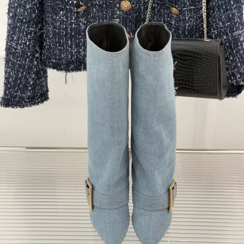 Replica Balmain Boots For Women #1374177 $155.00 USD for Wholesale