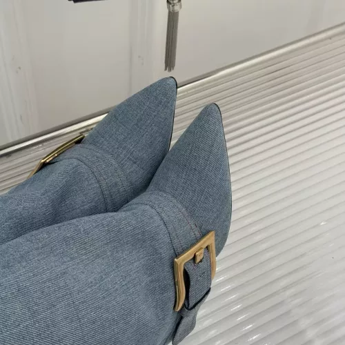 Replica Balmain Boots For Women #1374177 $155.00 USD for Wholesale